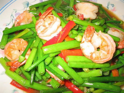 Nor mai farang phad goong